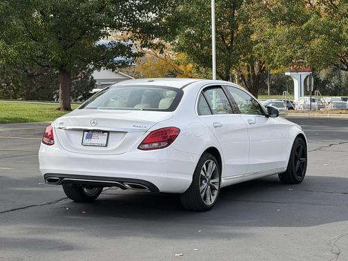 White 2018 Mercedes-Benz C-Class C 300 4MATIC