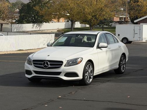 White 2018 Mercedes-Benz C-Class C 300 4MATIC