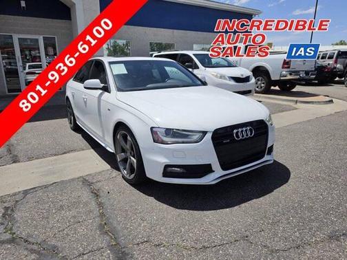 White 2015 Audi A4 2.0T Premium Plus