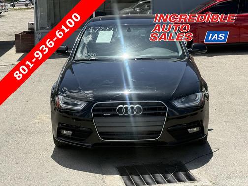 Black 2013 Audi A4 2.0T Premium Plus quattro