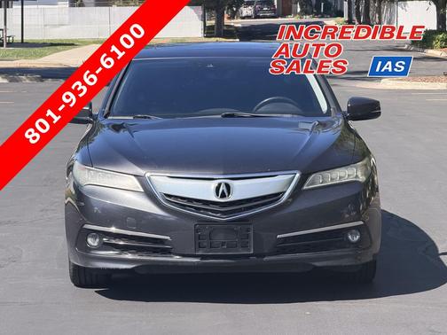 Gray 2015 Acura TLX V6 Advance
