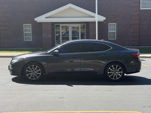 Gray 2015 Acura TLX V6 Advance