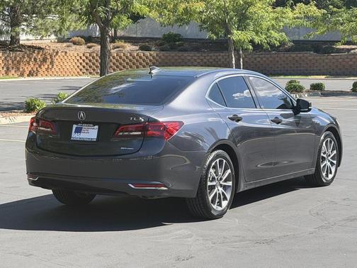 Gray 2015 Acura TLX V6 Advance