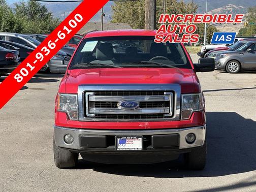 Red 2013 Ford F-150