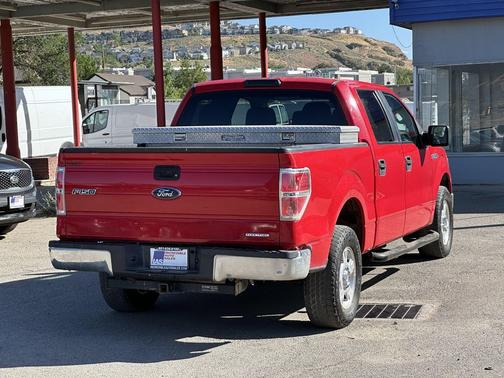 Red 2013 Ford F-150