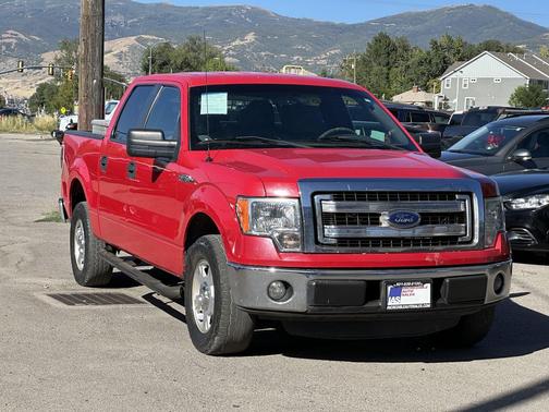 Red 2013 Ford F-150