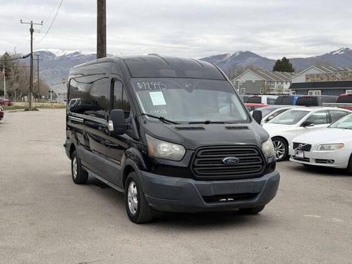 Shadow Black 2017 Ford Transit-250 Base