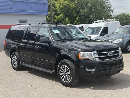 Shadow Black 2017 Ford Expedition EL XLT