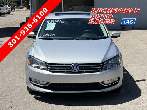 Silver 2013 Volkswagen Passat 2.0 TDI SEL Premium