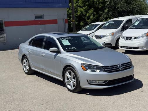 Silver 2013 Volkswagen Passat 2.0 TDI SEL Premium