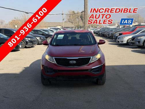 Signal Red 2015 Kia Sportage LX