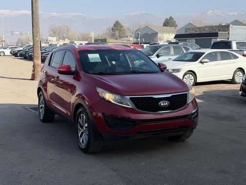 Signal Red 2015 Kia Sportage LX