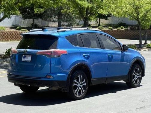 Blue 2018 Toyota RAV4 LE