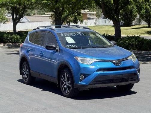 Blue 2018 Toyota RAV4 LE