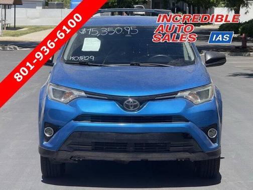Blue 2018 Toyota RAV4 LE