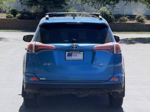 Blue 2018 Toyota RAV4 LE