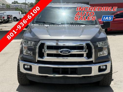 Gray 2015 Ford F-150 XLT