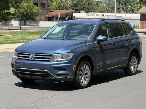Silk Blue Metallic 2018 Volkswagen Tiguan 2.0T S 4MOTION