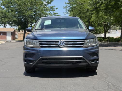 Silk Blue Metallic 2018 Volkswagen Tiguan 2.0T S 4MOTION