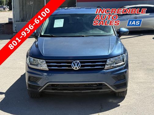Silk Blue Metallic 2018 Volkswagen Tiguan 2.0T S 4MOTION