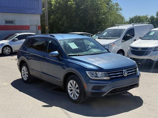 Silk Blue Metallic 2018 Volkswagen Tiguan 2.0T S 4MOTION