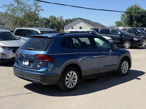 Silk Blue Metallic 2018 Volkswagen Tiguan 2.0T S 4MOTION