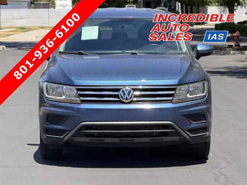 Silk Blue Metallic 2018 Volkswagen Tiguan 2.0T S 4MOTION