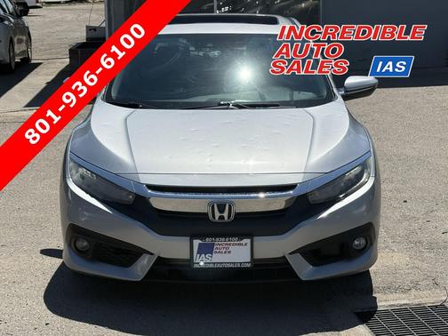 Lunar Silver Metallic 2016 Honda Civic Touring