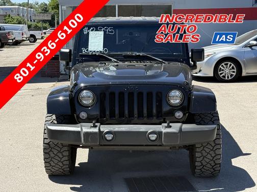Black Clearcoat 2015 Jeep Wrangler X