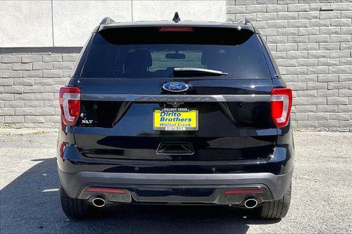 Shadow Black 2017 Ford Explorer XLT