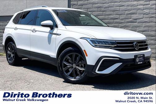 Pure White 2022 Volkswagen Tiguan 2.0T SE 4MOTION