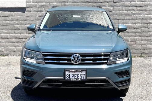 Stone Blue Metallic 2019 Volkswagen Tiguan 2.0T S 4MOTION
