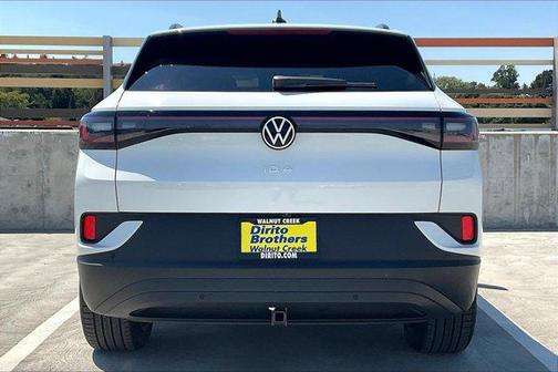 pure white 2025 Volkswagen ID.4 AWD Pro