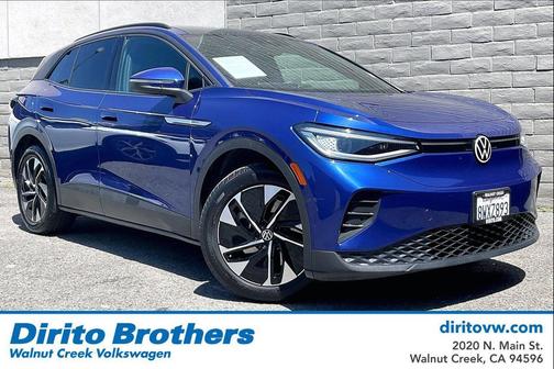 Dusk Blue Metallic 2021 Volkswagen ID.4 Pro S