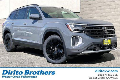 Pure Gray 2026 Volkswagen Atlas 2.0T SE w/Technology 4MOTION