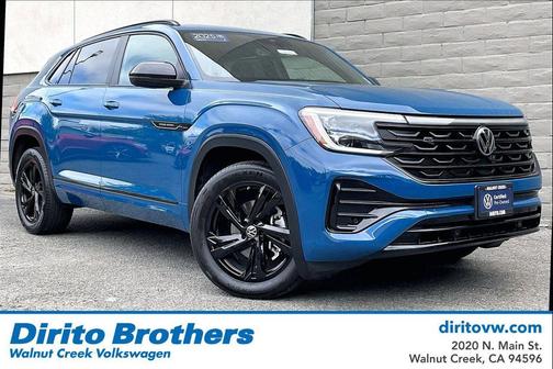 Mountain Lake Blue Metallic 2025 Volkswagen Atlas Cross Sport 2.0T SEL