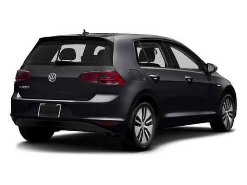 Deep Black Pearl 2016 Volkswagen e-Golf SEL Premium