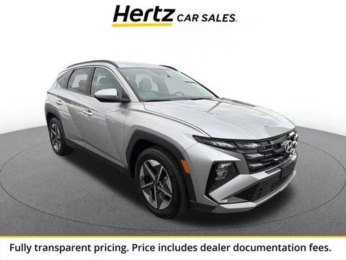 Shimmering Silver 2025 Hyundai TUCSON SEL