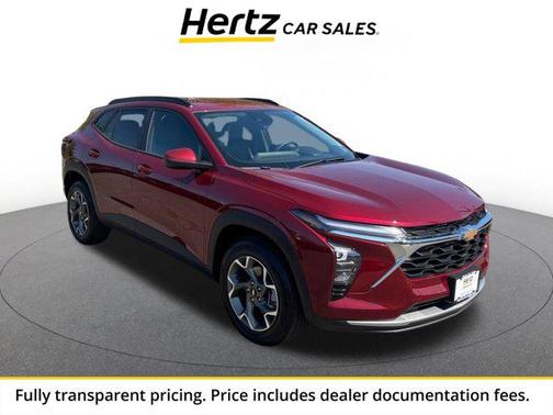 Crimson Metallic 2025 Chevrolet Trax LT