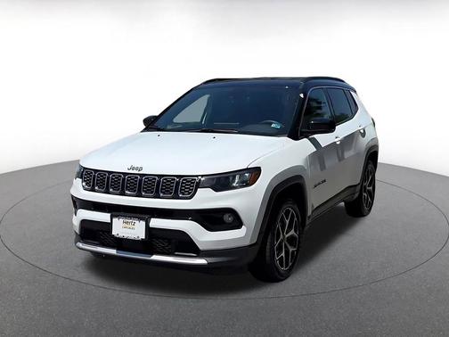 Bright White Clearcoat 2025 Jeep Compass Limited