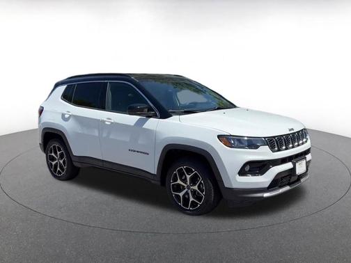 Bright White Clearcoat 2025 Jeep Compass Limited
