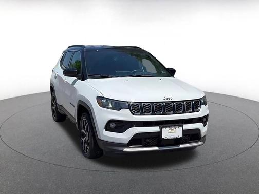 Bright White Clearcoat 2025 Jeep Compass Limited