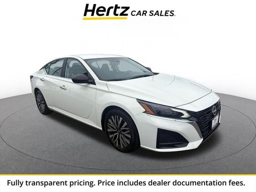 Glacier White 2025 Nissan Altima SV FWD
