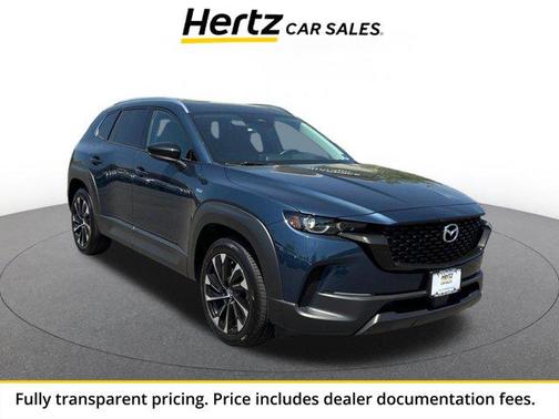 Ingot Blue Metallic 2025 Mazda CX-50 Hybrid Premium Plus Package