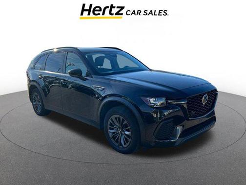 Jet Black Mica 2025 Mazda CX-70 3.3 Turbo Preferred Package