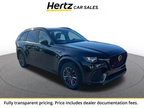 Jet Black Mica 2025 Mazda CX-70 3.3 Turbo Preferred Package
