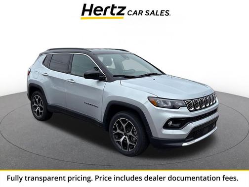 Silver Zynith Metallic Clearcoat 2025 Jeep Compass Limited