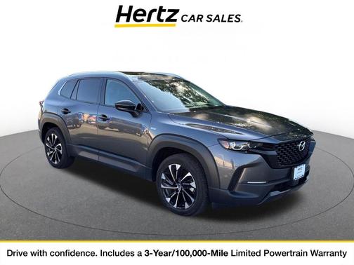 Machine Gray Metallic 2025 Mazda CX-50 Hybrid Premium Plus Package