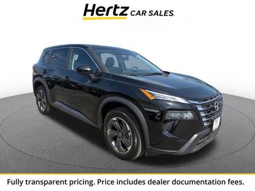 Super Black 2025 Nissan Rogue SV