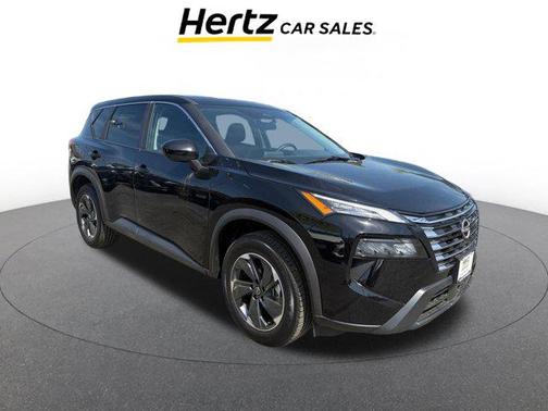 Super Black 2025 Nissan Rogue SV